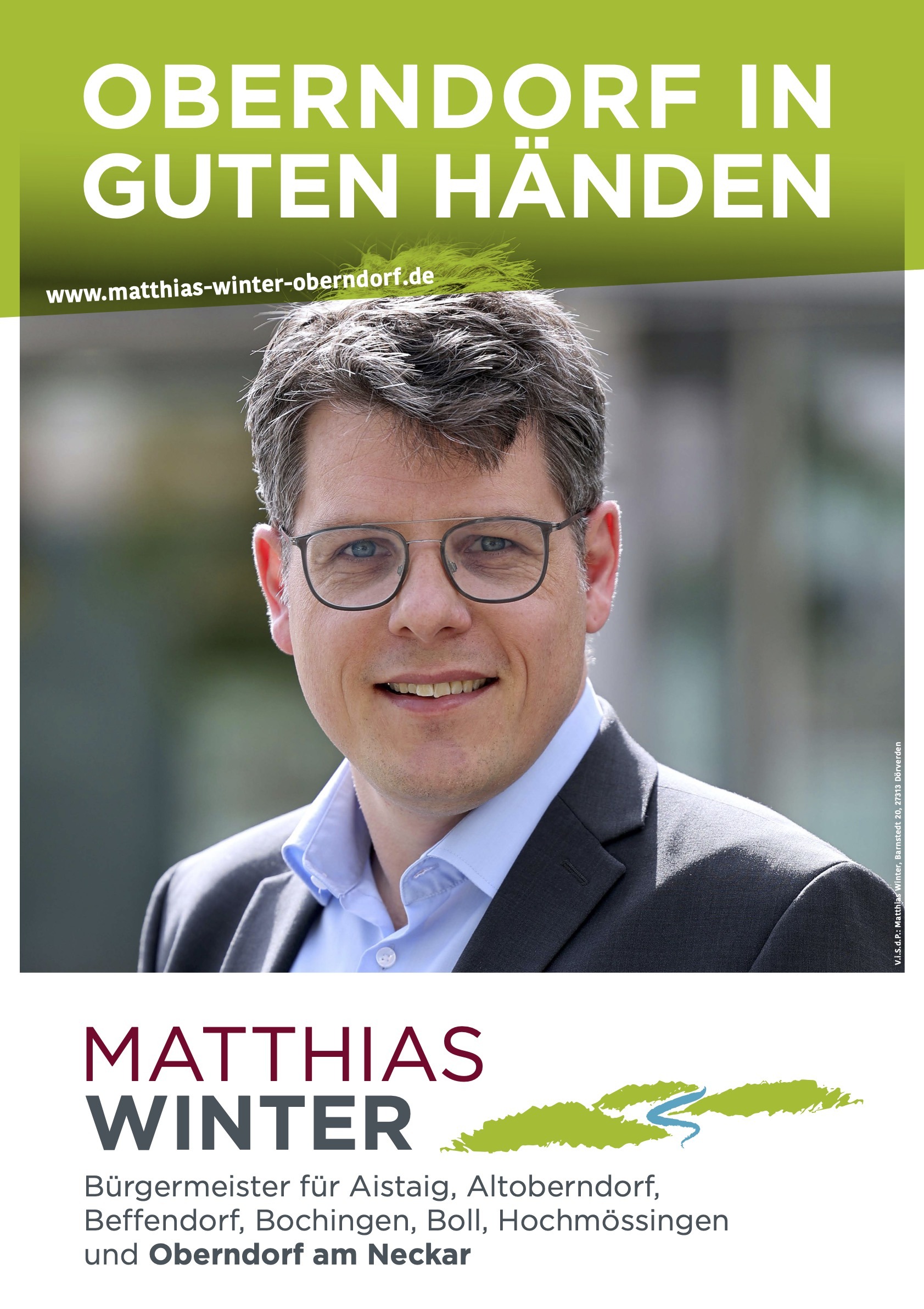 Matthias Winter Bürgermeisterwahl Oberndorf