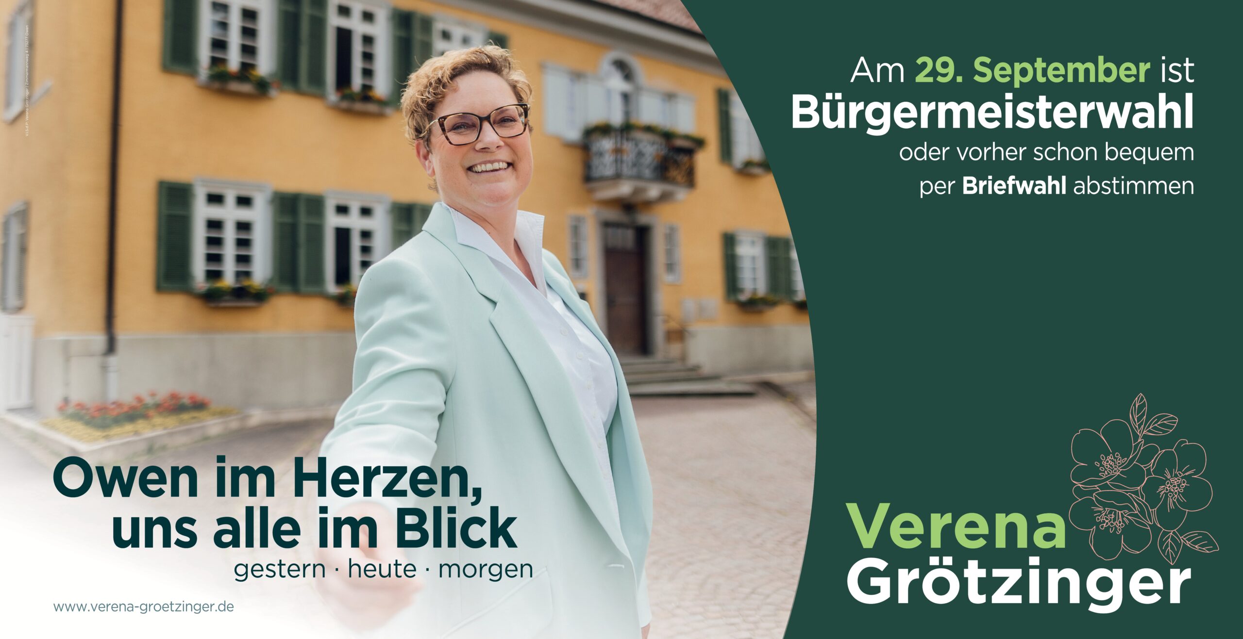 Verena Grötzinger Bürgermeisterwahl Owen